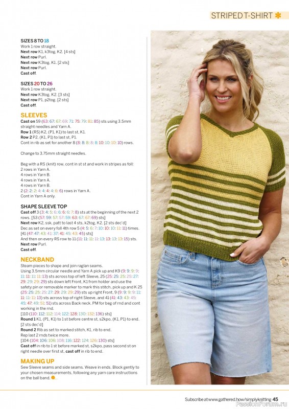 Вязаные проекты в журнале &laquo;Simply Knitting №277 2026&raquo;