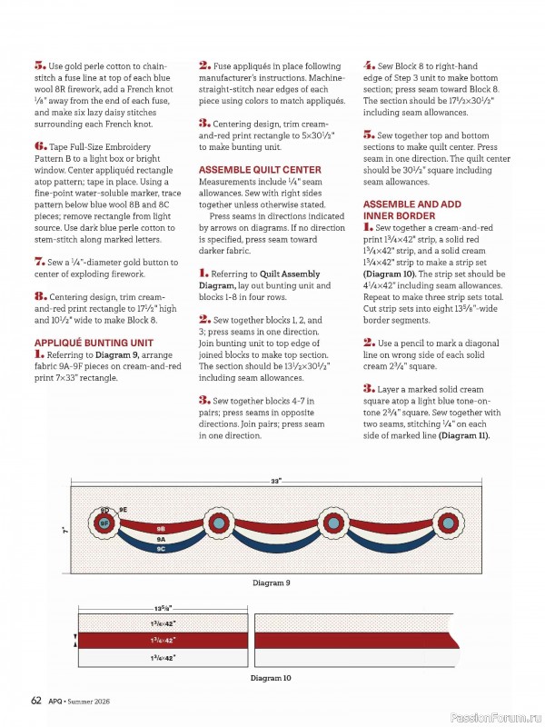 Коллекция проектов для рукодельниц в журнале &laquo;American Patchwork & Quilting №200 2026&raquo;
