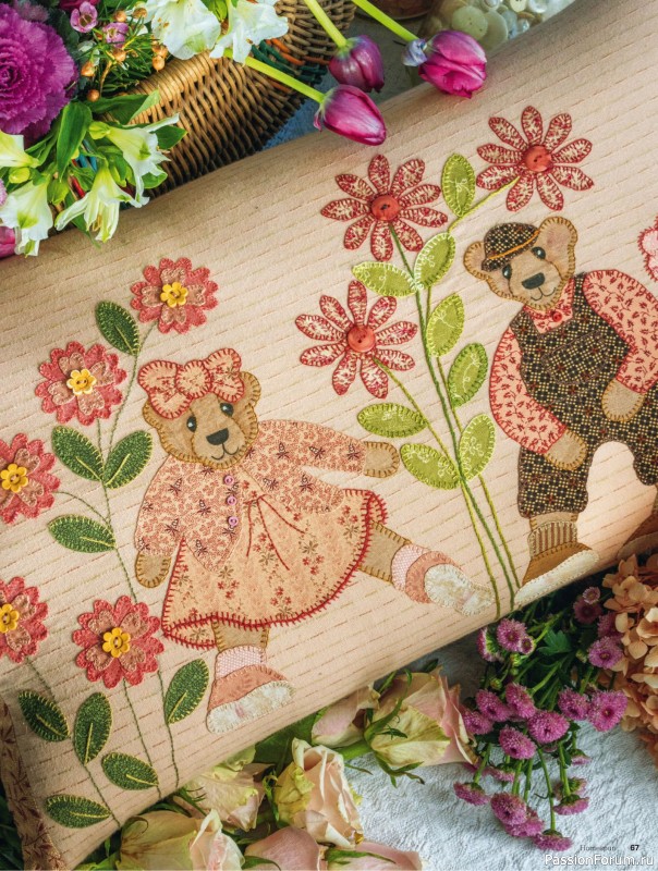 Коллекция проектов для рукодельниц в журнале «Australian Homespun - October-November 2025»