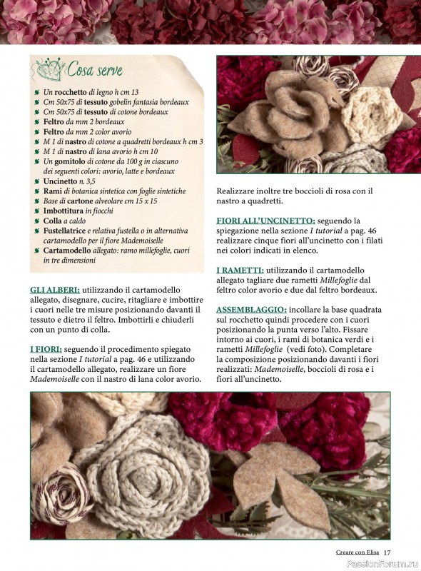 Коллекция проектов для рукодельниц в журнале &laquo;Creare Con Elisa №13 2026&raquo;