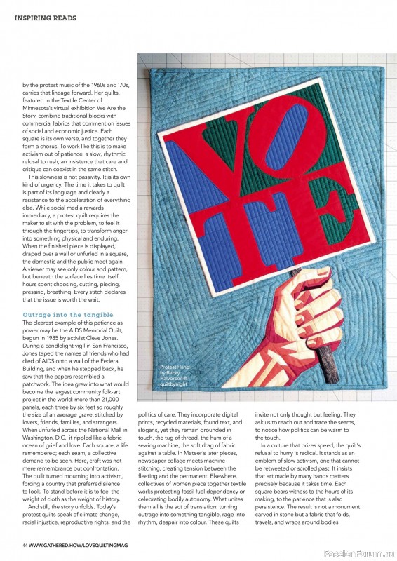 Коллекция проектов для рукодельниц в журнале &laquo;Love Patchwork & Quilting №159 2026&raquo;