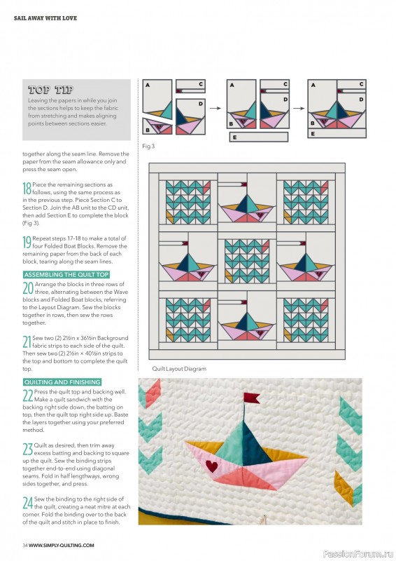 Коллекция проектов для рукодельниц в журнале &laquo;Love Patchwork & Quilting №166 2026&raquo;