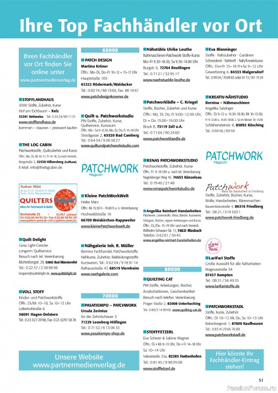 Коллекция проектов для рукодельниц в журнале &laquo;Patchwork Magazin №6 2026&raquo;