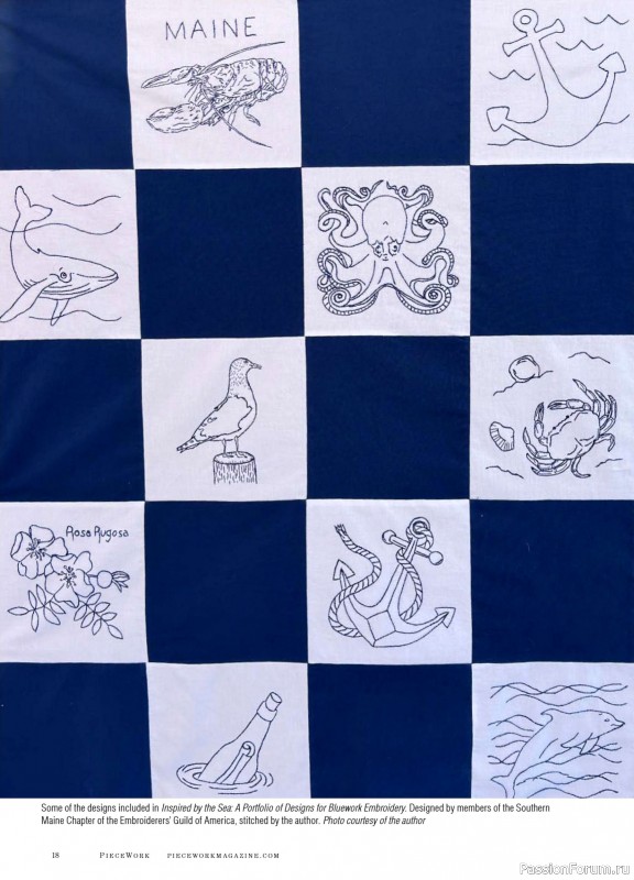 Коллекция проектов для рукодельниц в журнале «PieceWork - Summer 2026»