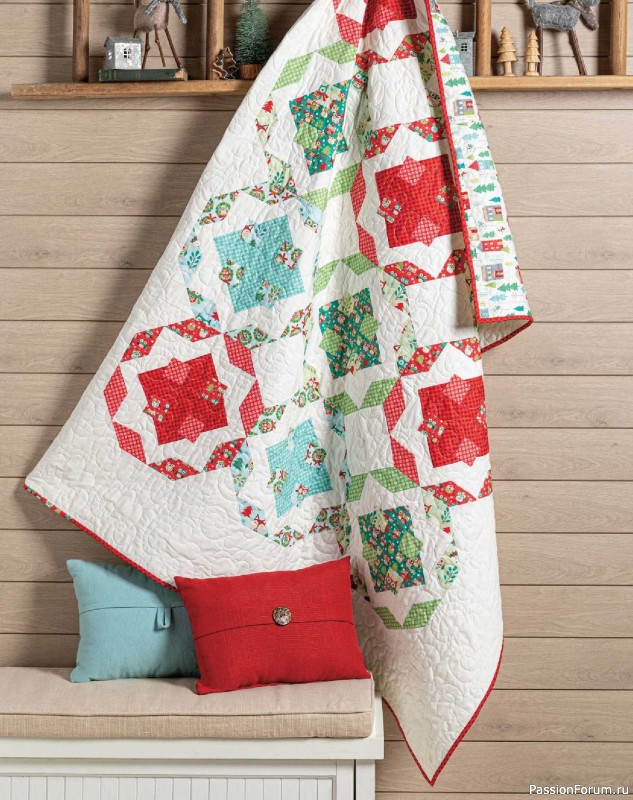 Коллекция проектов для рукодельниц в журнале «Quilter’s World Specials: Let's Make It Merry 2026»