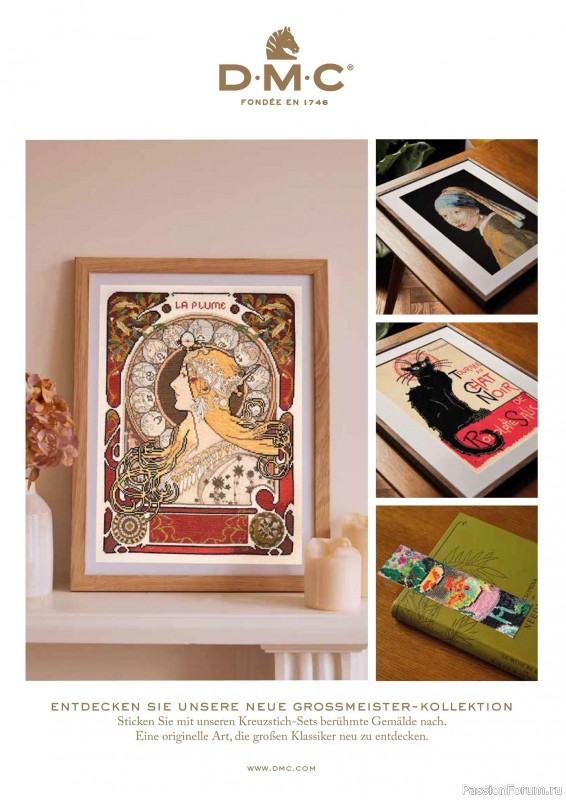 Коллекция вышивки в журнале &laquo;Kreuzstich Motive №33 2026&raquo;