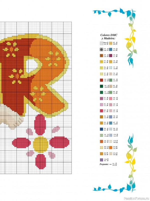 Коллекция вышивки в журнале &laquo;Solo iniciales en Punto de Cruz №2 2026&raquo;