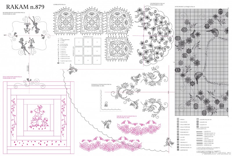 Коллекция проектов для рукодельниц в журнале &laquo;Rakam - Febbraio/Marzo 2026&raquo;