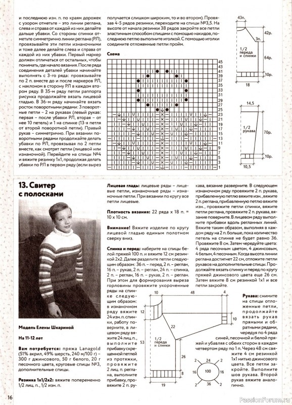 Вязаные модели для детей в журнале «Вяжем детям №2-3 2023»