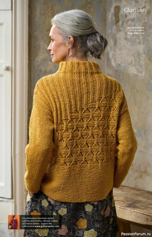 Вязаные модели спицами в журнале «The Knitter №175 2022»