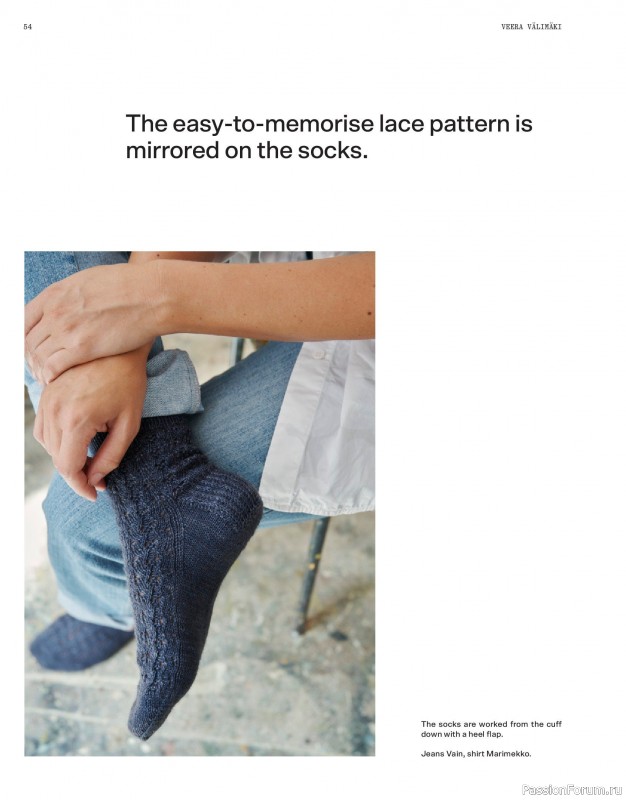 Вязаные модели в журнале «Laine Magazine №24 2025 Spring»