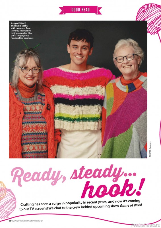 Вязаные проекты крючком в журнале «Simply Crochet №168 2025»