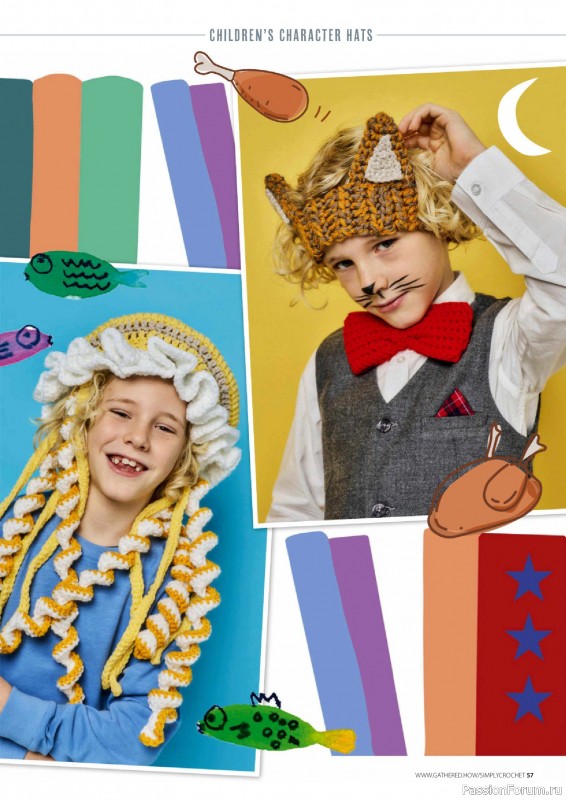 Вязаные проекты крючком в журнале «Simply Crochet №172 2026»