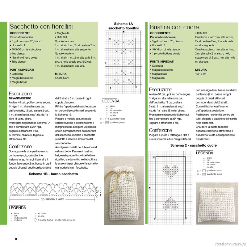 Вязаные проекты крючком в журнале «Uncinetto Manuale Filet №7 2022»