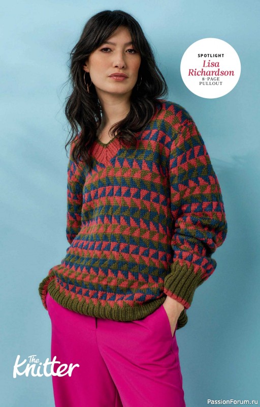 Вязаные проекты спицами в журнале «The Knitter №228 2026»