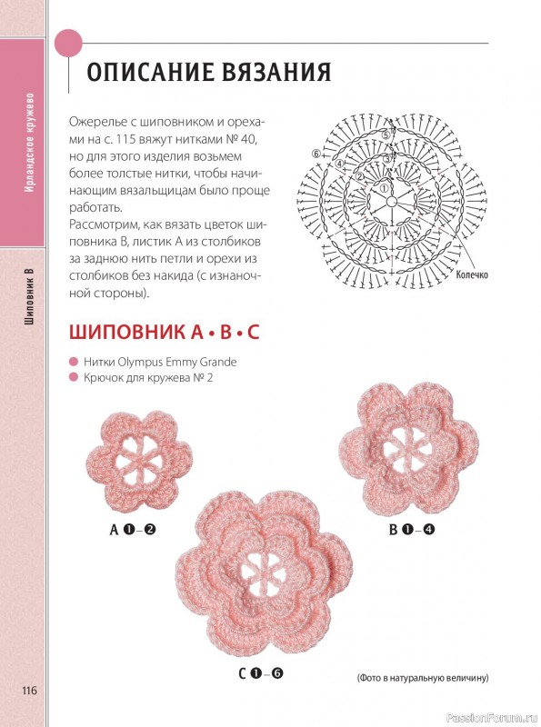 Вязаные проекты в книге &laquo;Ажурное вязание крючком&raquo;. Продолжение