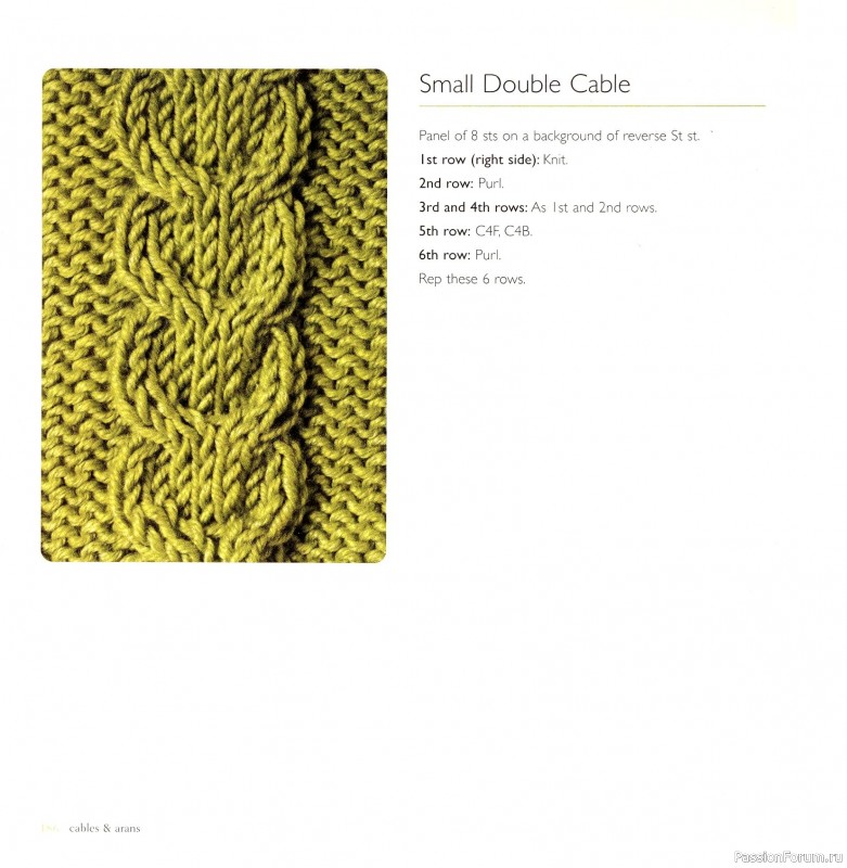 Вязаные проекты в книге «Cables & Aran Stitches-250 to Knit». Продолжение
