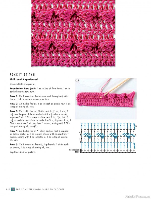 Вязаные проекты в книге «The Complete Photo Guide to Crochet». Часть 2.