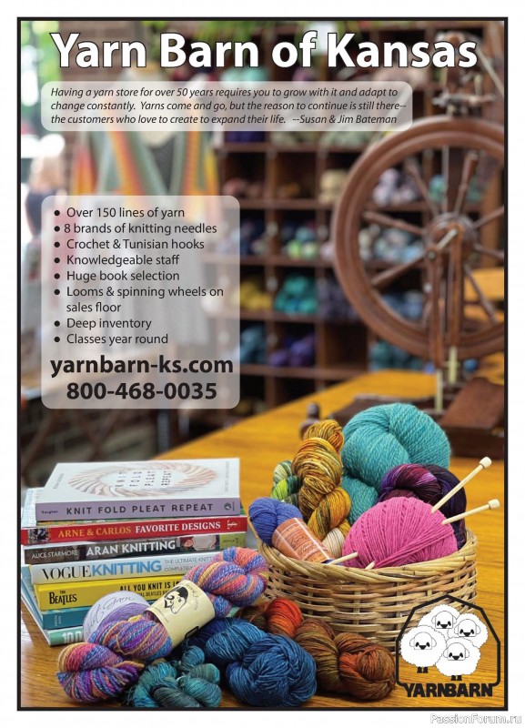 Вязаные проекты в журнале «Farm & Fiber Knits - Fall 2025»