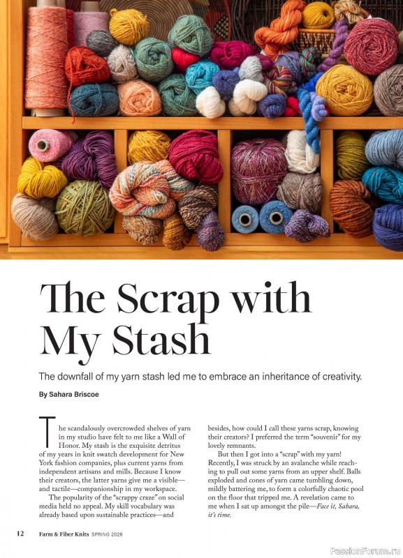 Вязаные проекты в журнале «Farm & Fiber Knits - Spring 2026»