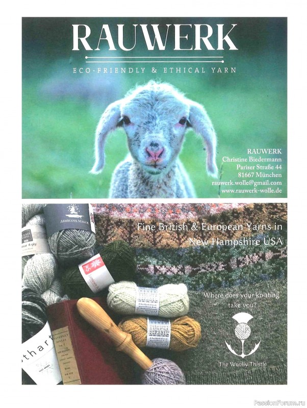 Вязаные проекты в журнале «Laine Magazine №9 2019 Autumn-Winter»