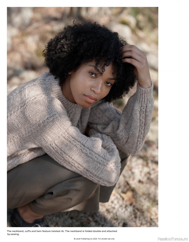 Вязаные проекты в журнале &laquo;Laine Nordic Knits 2024&raquo;