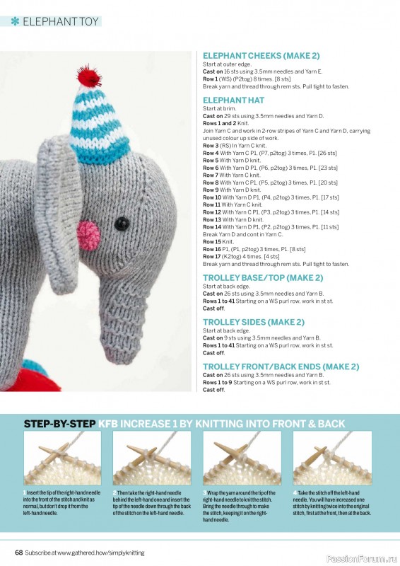 Вязаные проекты в журнале «Simply Knitting №278 2026»