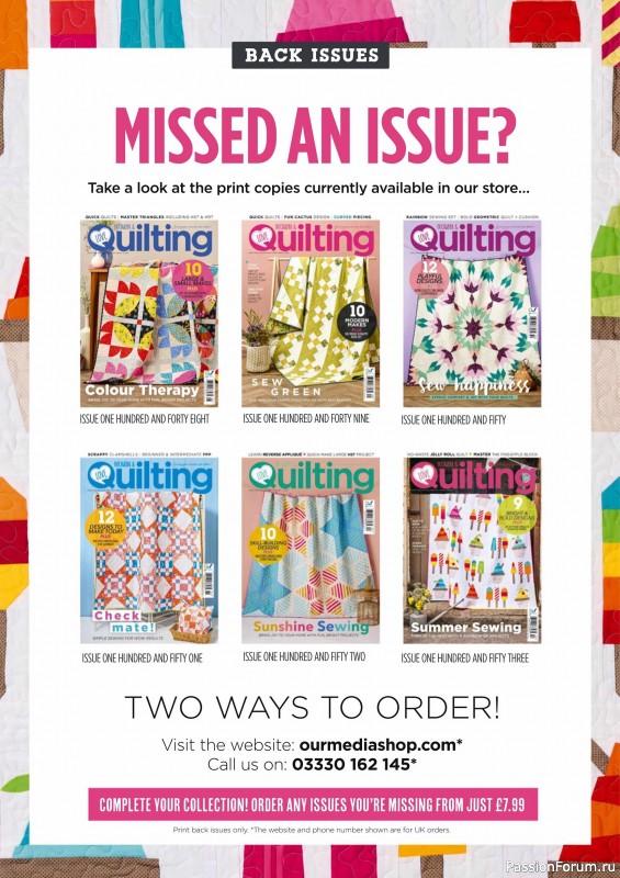 Коллекция проектов для рукодельниц в журнале «Love Patchwork & Quilting №154 2025»