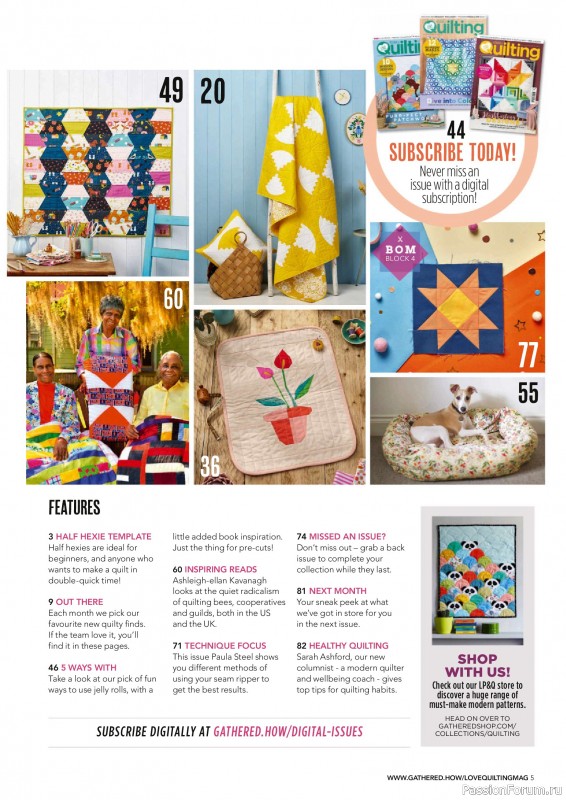 Коллекция проектов для рукодельниц в журнале &laquo;Love Patchwork & Quilting №160 2026&raquo;