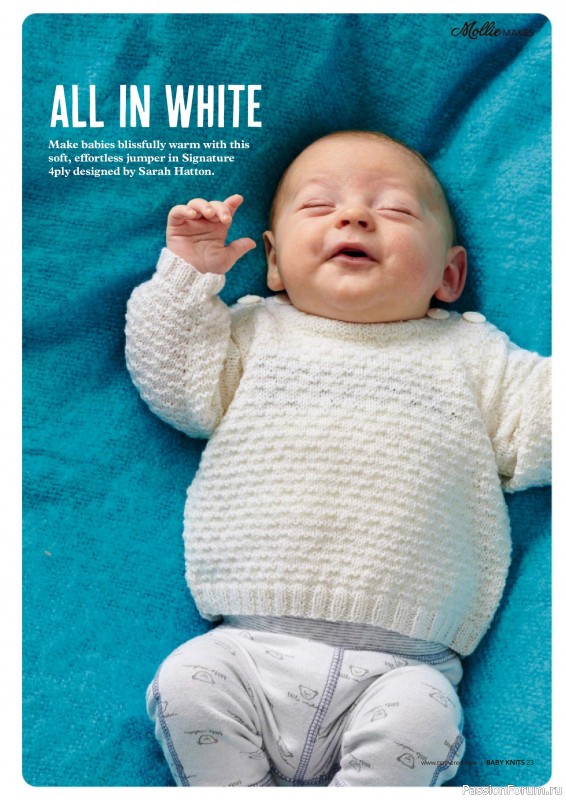 Коллекция проектов для рукодельниц в журнале «Mollie Makes Presents - Gorgeous Knits for Tots 2025»