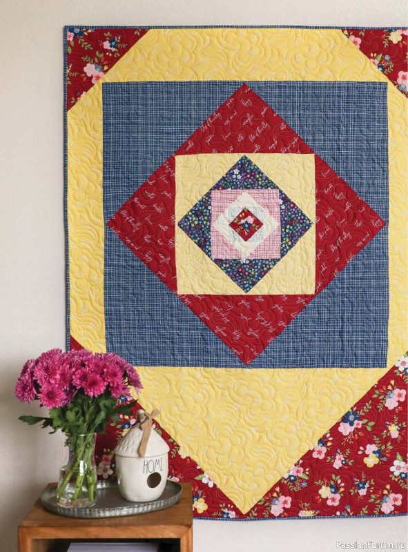 Коллекция проектов для рукодельниц в журнале «Quick+Easy Quilts - Fall 2025»