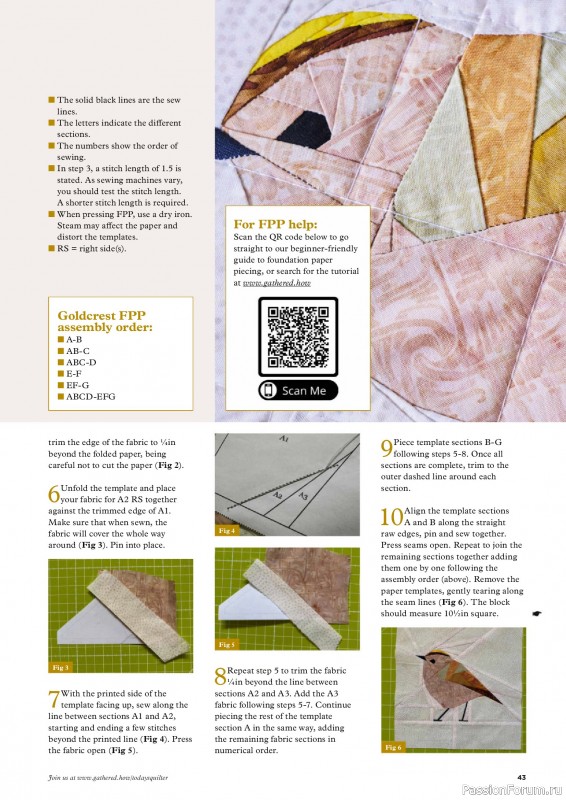 Коллекция проектов для рукодельниц в журнале «Todays Quilter №142 2026»
