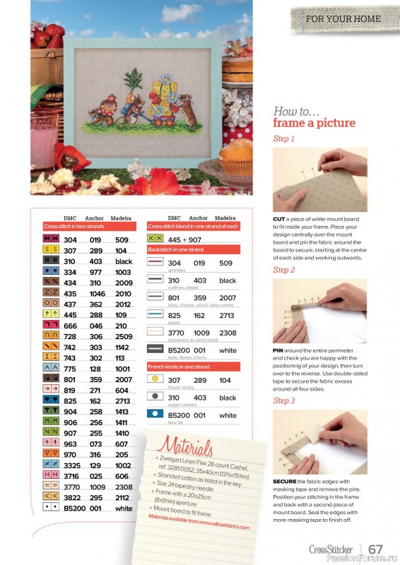 Коллекция вышивки в журнале &laquo;CrossStitcher №438 2026&raquo;