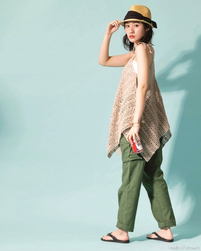 Вязаные модели в журнале «Knit Ange - Spring-Summer 2022»