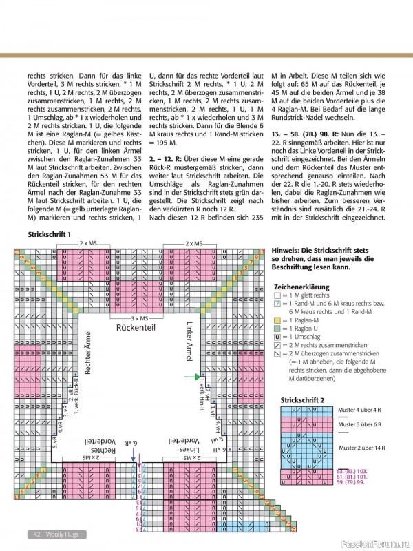 Вязаные модели в журнале «Woolly Hugs Maschenwelt №8 2022»
