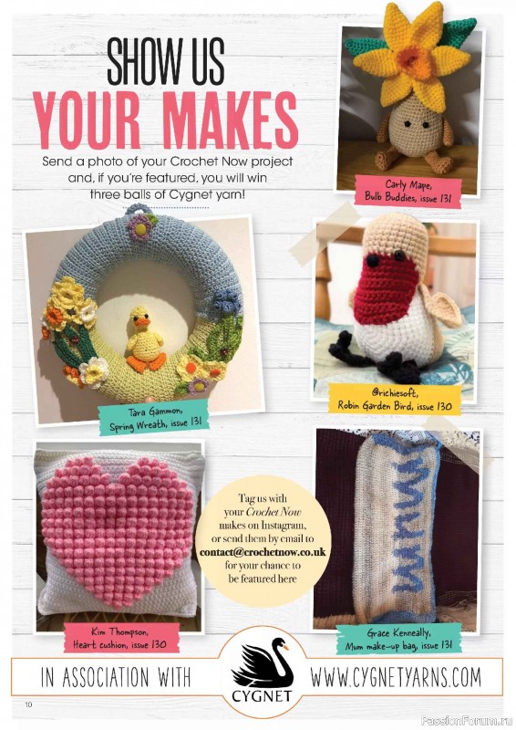 Вязаные проекты крючком в журнале &laquo;Crochet Now №132 2026&raquo;