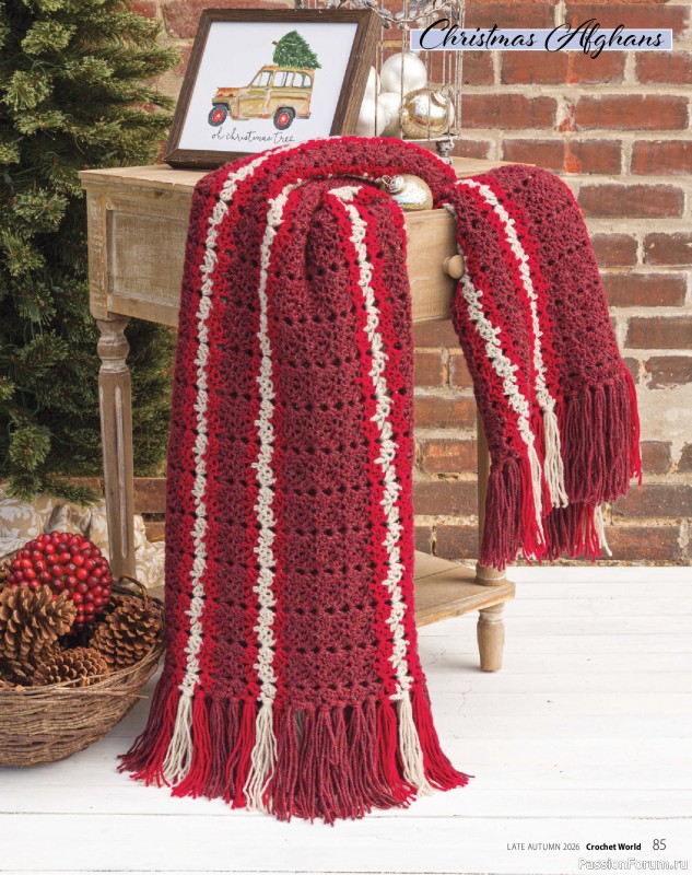Вязаные проекты крючком в журнале &laquo;Crochet World Specials - Late Autumn 2026&raquo;