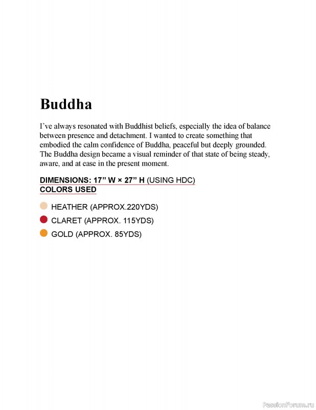 Вязаные проекты в книге «Modern Crochet Tapestries»