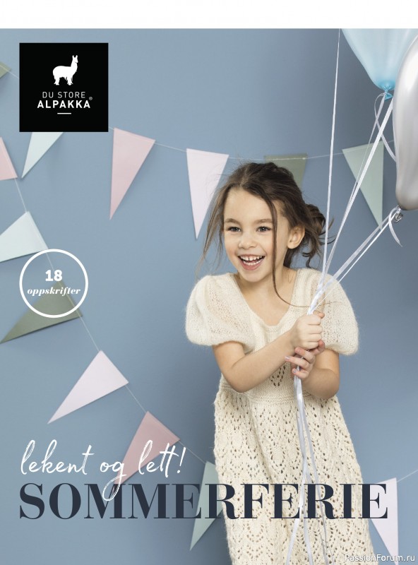 Вязаные проекты в журнале &laquo;Yarnmade №1 2018 Spring & Summer&raquo;.