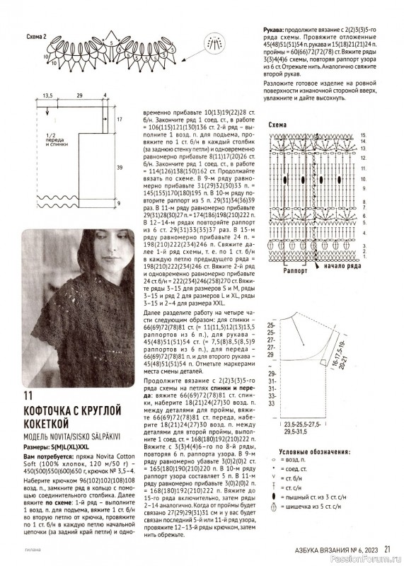 Авторские проекты в журнале «Азбука вязания №6 2023»