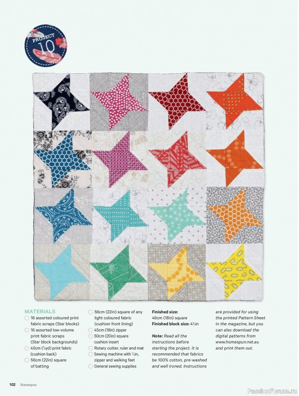 Коллекция проектов для рукодельниц в журнале &laquo;Australian Homespun №230 2026&raquo;