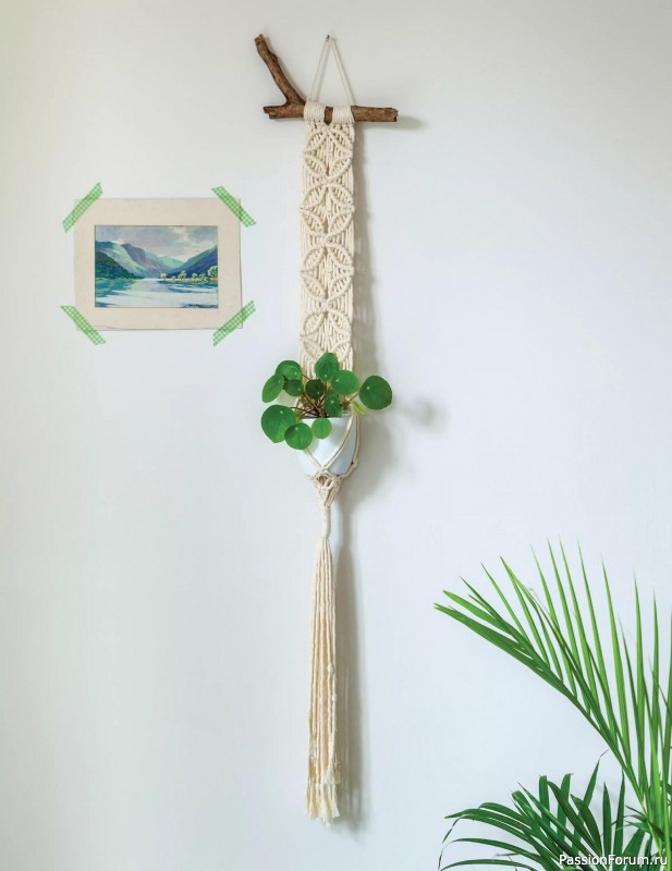 Коллекция проектов для рукодельниц в журнале «Macrame for the Home 2025»