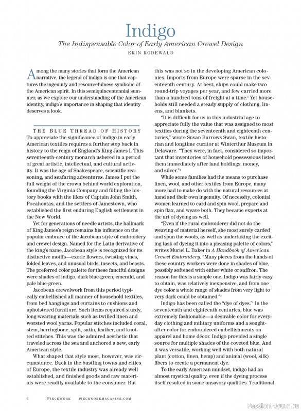 Коллекция проектов для рукодельниц в журнале «PieceWork - Summer 2026»