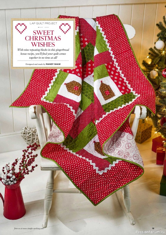 Коллекция проектов для рукодельниц в журнале &laquo;Todays Quilter №145 2026&raquo;