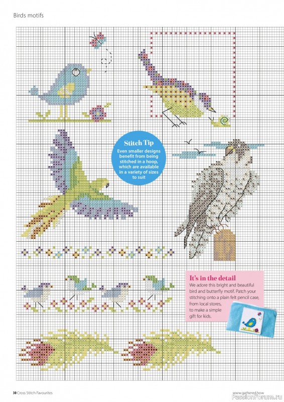 Коллекция вышивки в журнале &laquo;Cross Stitch Favourites №45 2026&raquo;