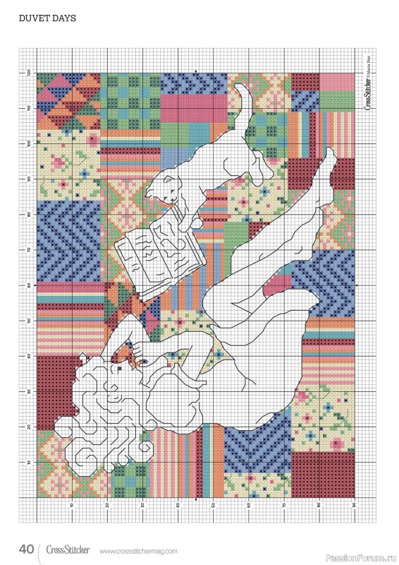 Коллекция вышивки в журнале «CrossStitcher №394 2023»