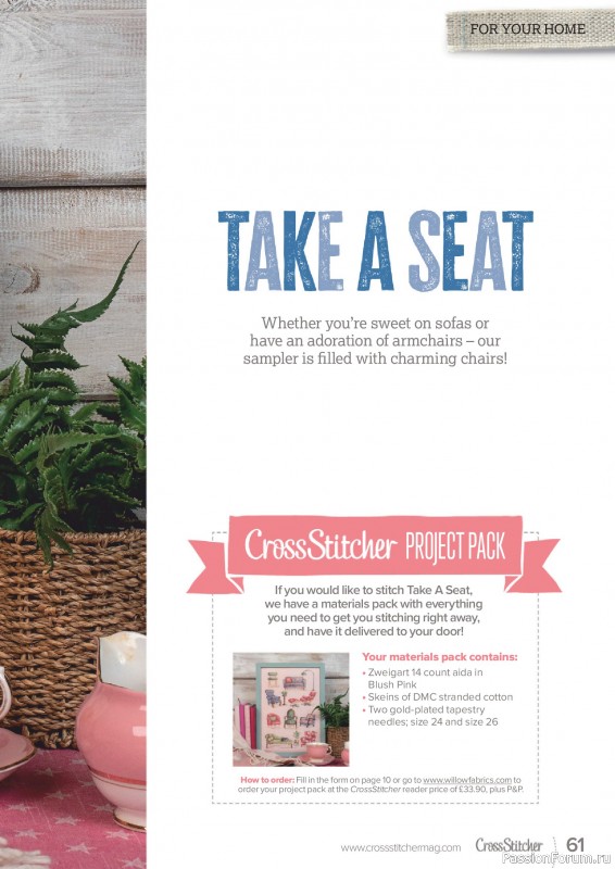 Коллекция вышивки в журнале «CrossStitcher №431 2026»