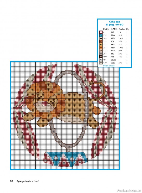 Коллекция вышивки в журнале &laquo;Profilo Punto Croce Bebe №1 2026&raquo;