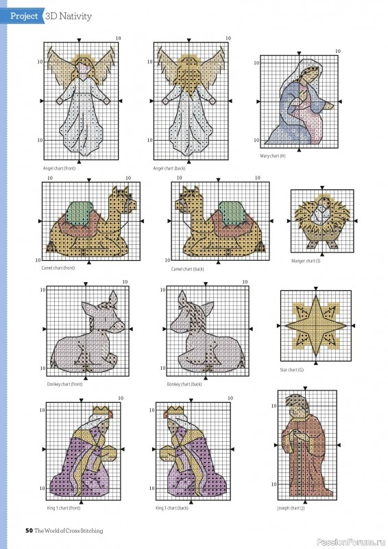 Коллекция вышивки в журнале «The World of Cross Stitching №378 2026»