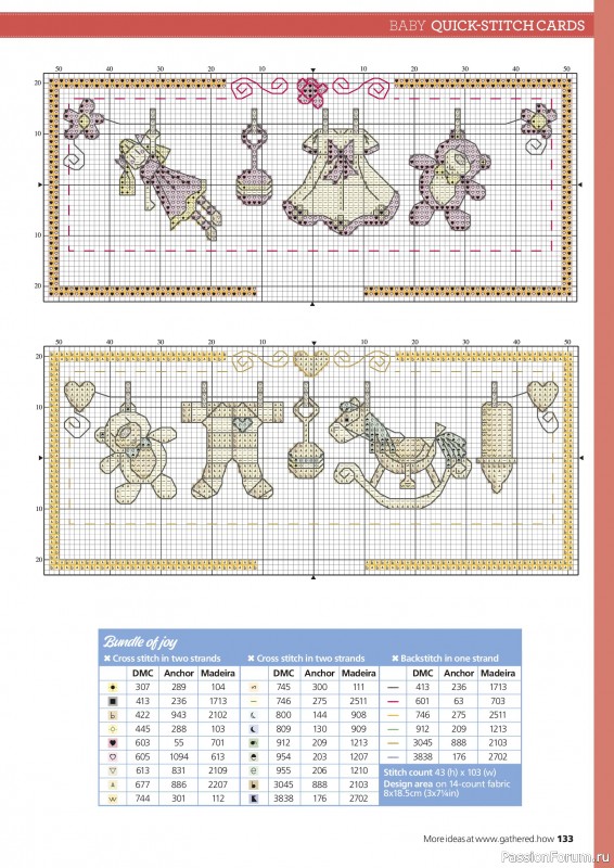Коллекция вышивки в журнале &laquo;Ultimate Cross Stitch Collection - Durene Jones 2026&raquo;. Часть 2.